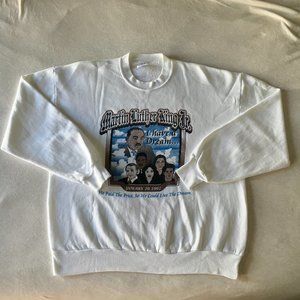 RARE 90s MLK Jr. crewneck sweatshirt L/XL